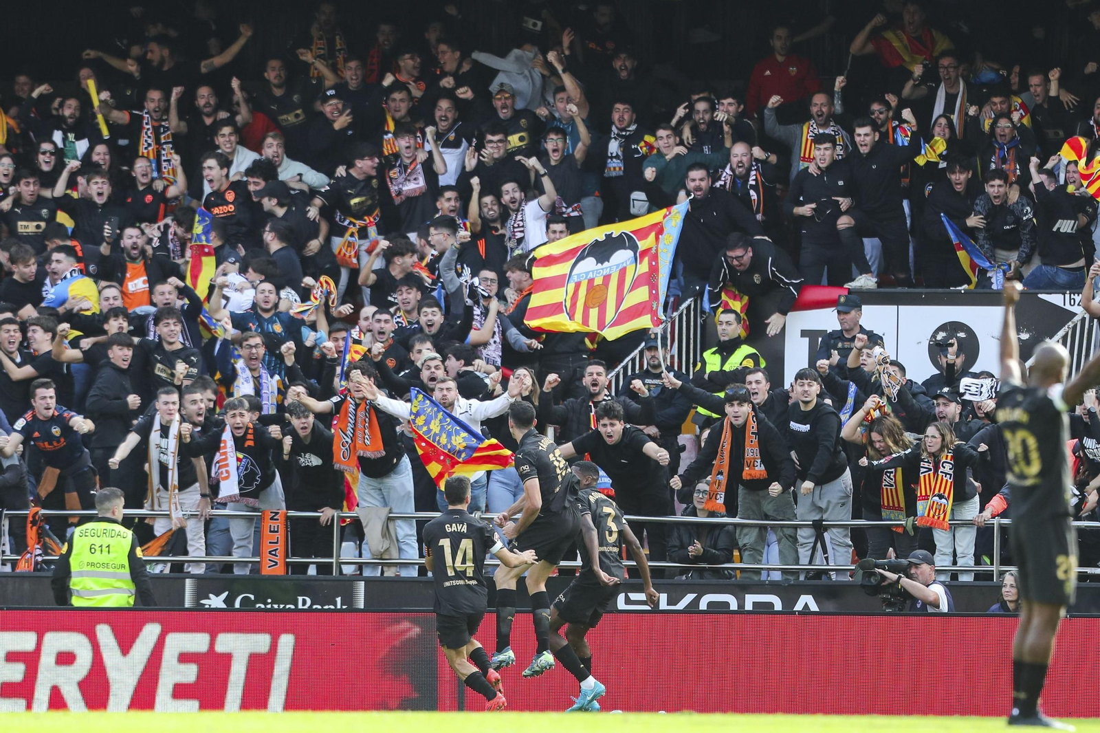 Las fotos del emotivo Valencia - Betis