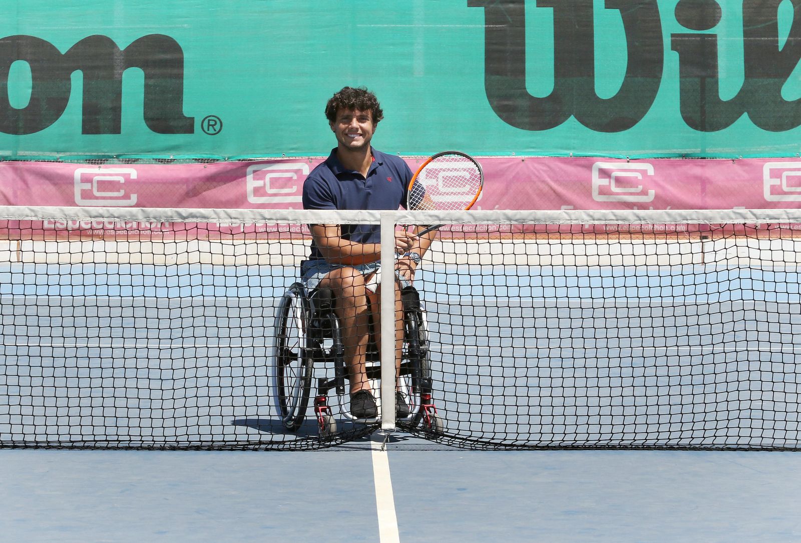 Cisco García, en las instalaciones del Open Arena, donde entrena cada día.