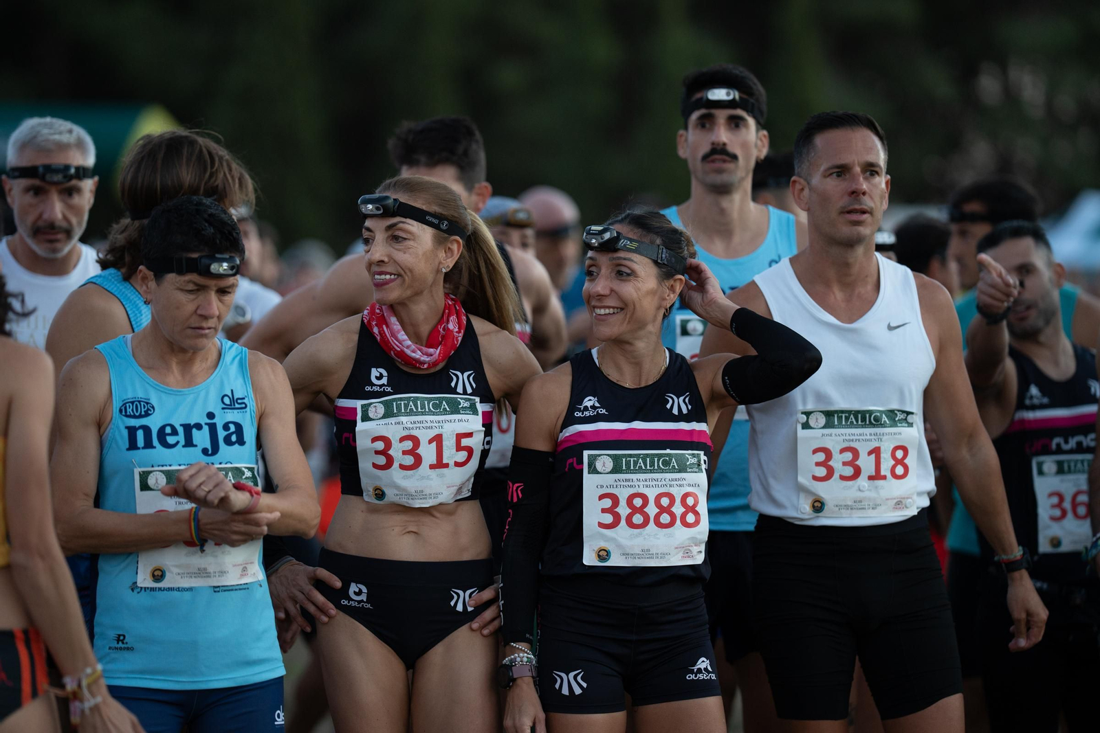 Las fotos de la prueba nocturna del Cross de Itálica