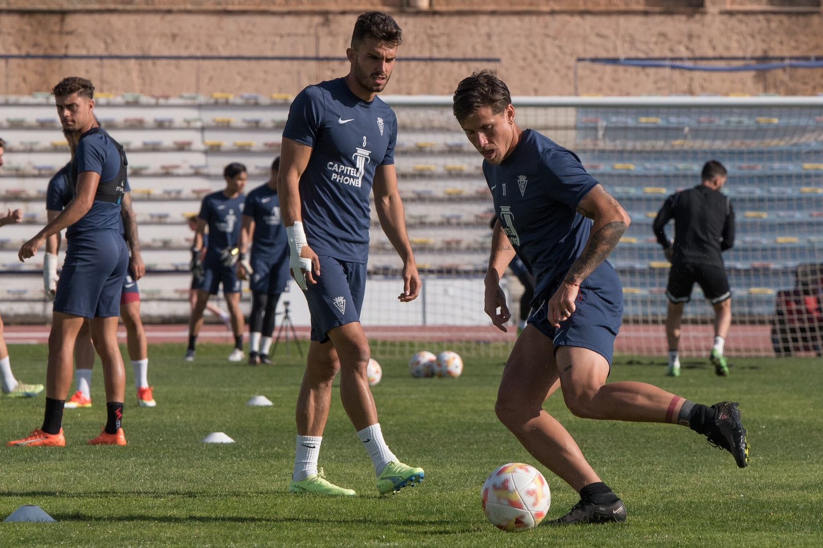 Un reciente entrenamiento del San Fernando.
