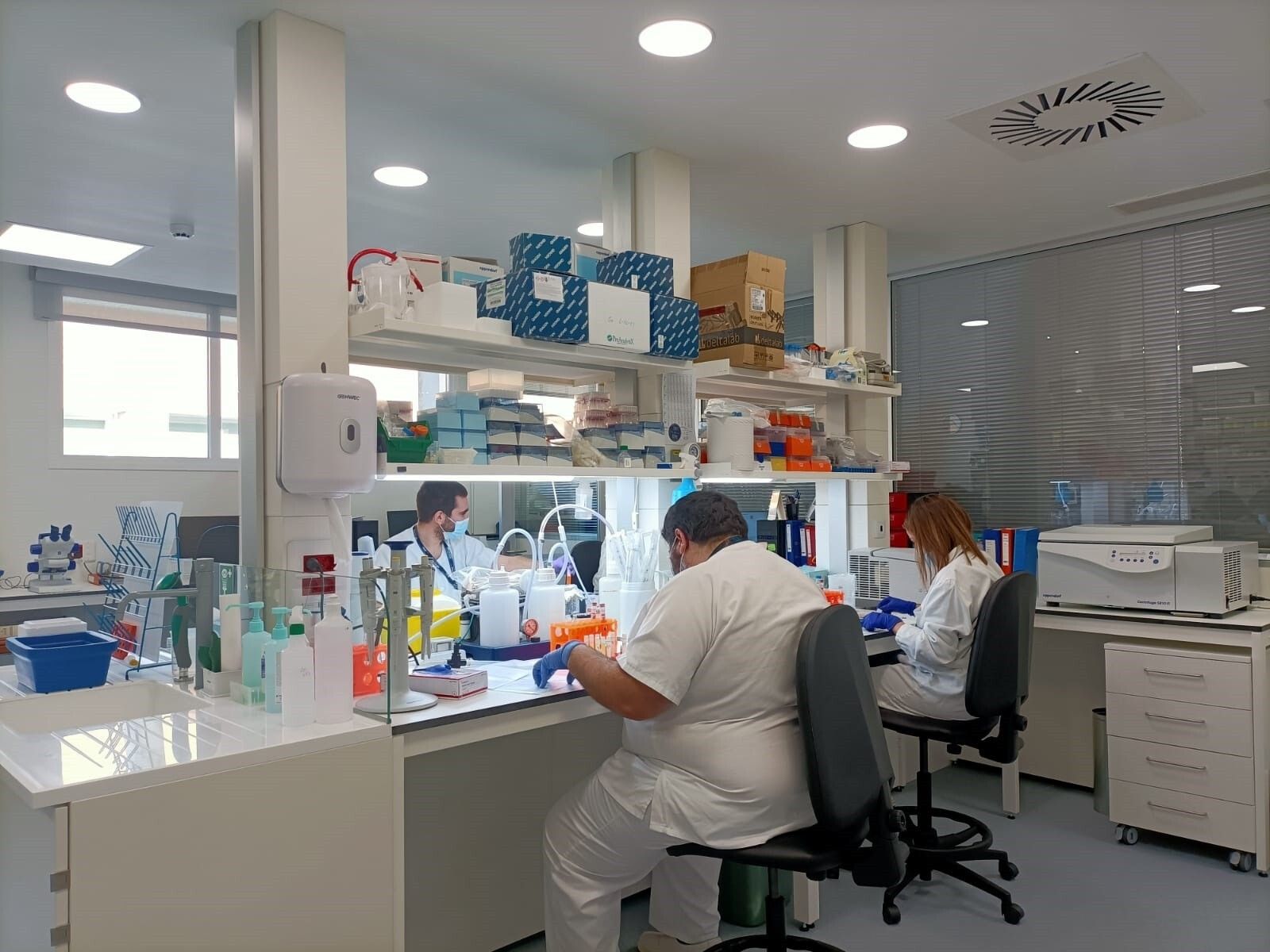 Centro de investigación en cáncer.