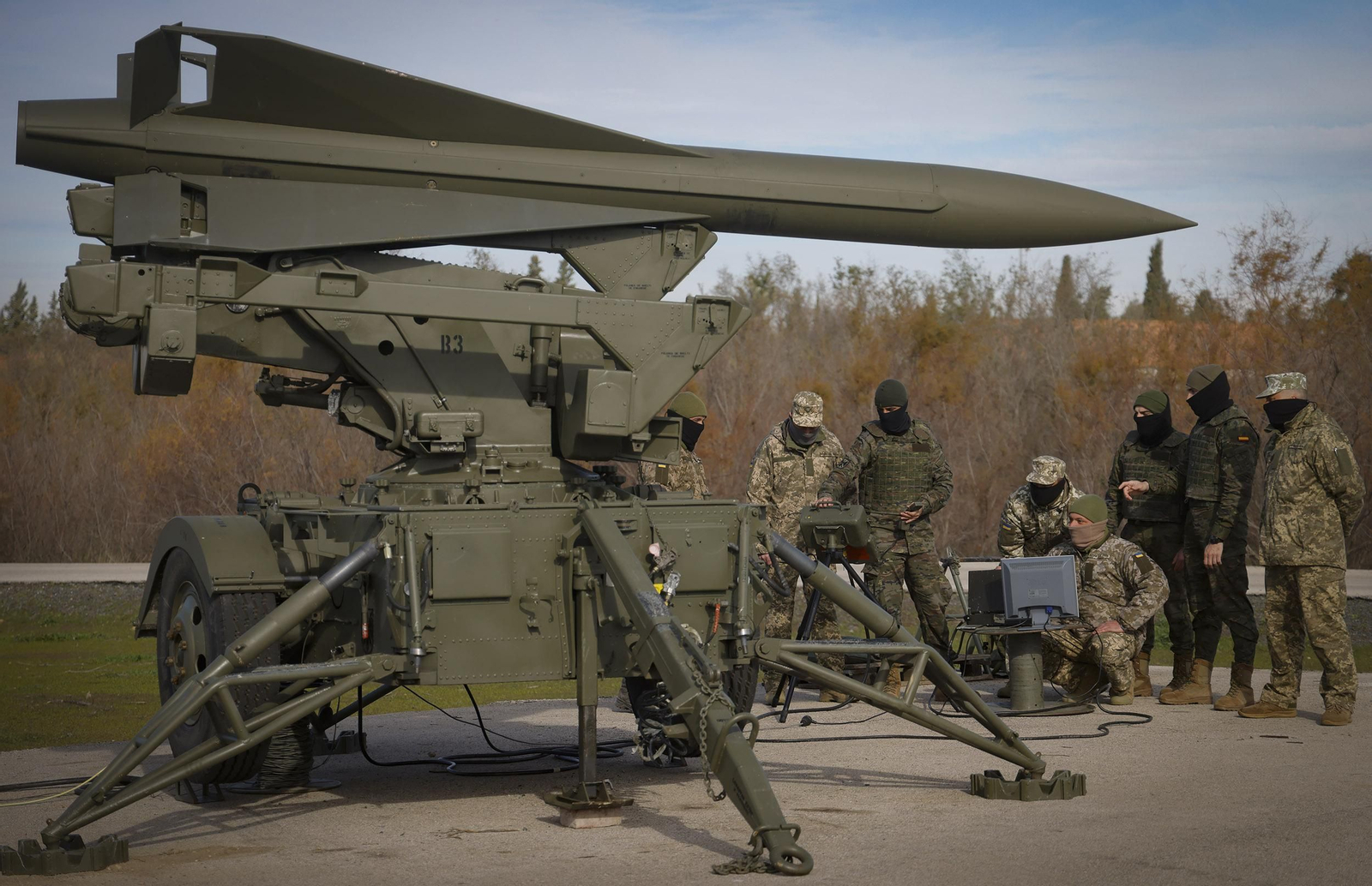 Militares ucranianos reciben formación en Sevilla por parte del Ejército, todas las imágenes