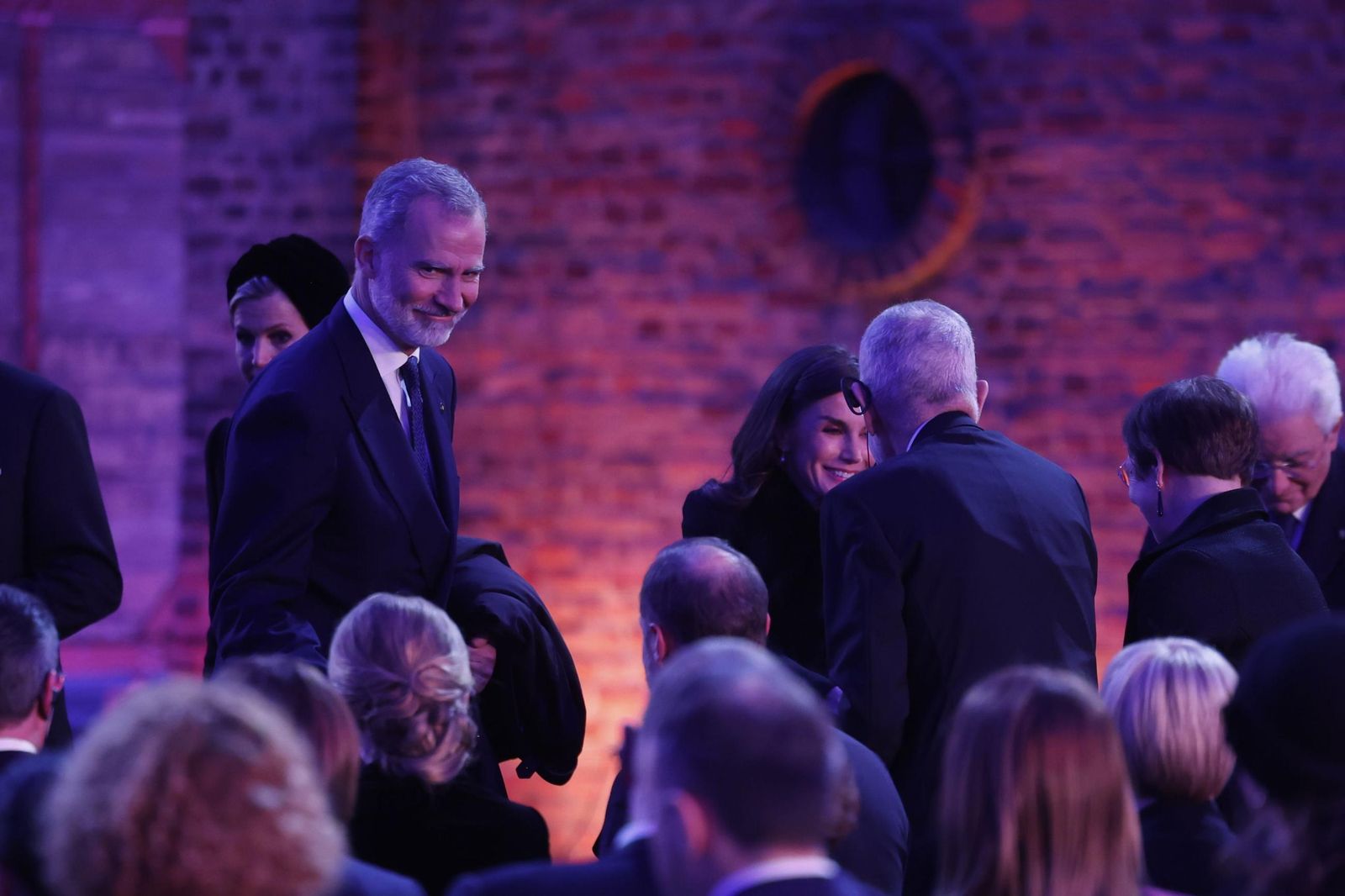 Los Reyes de España asisten al 80 aniversario de la liberación del campo de concentración de Auschwitz