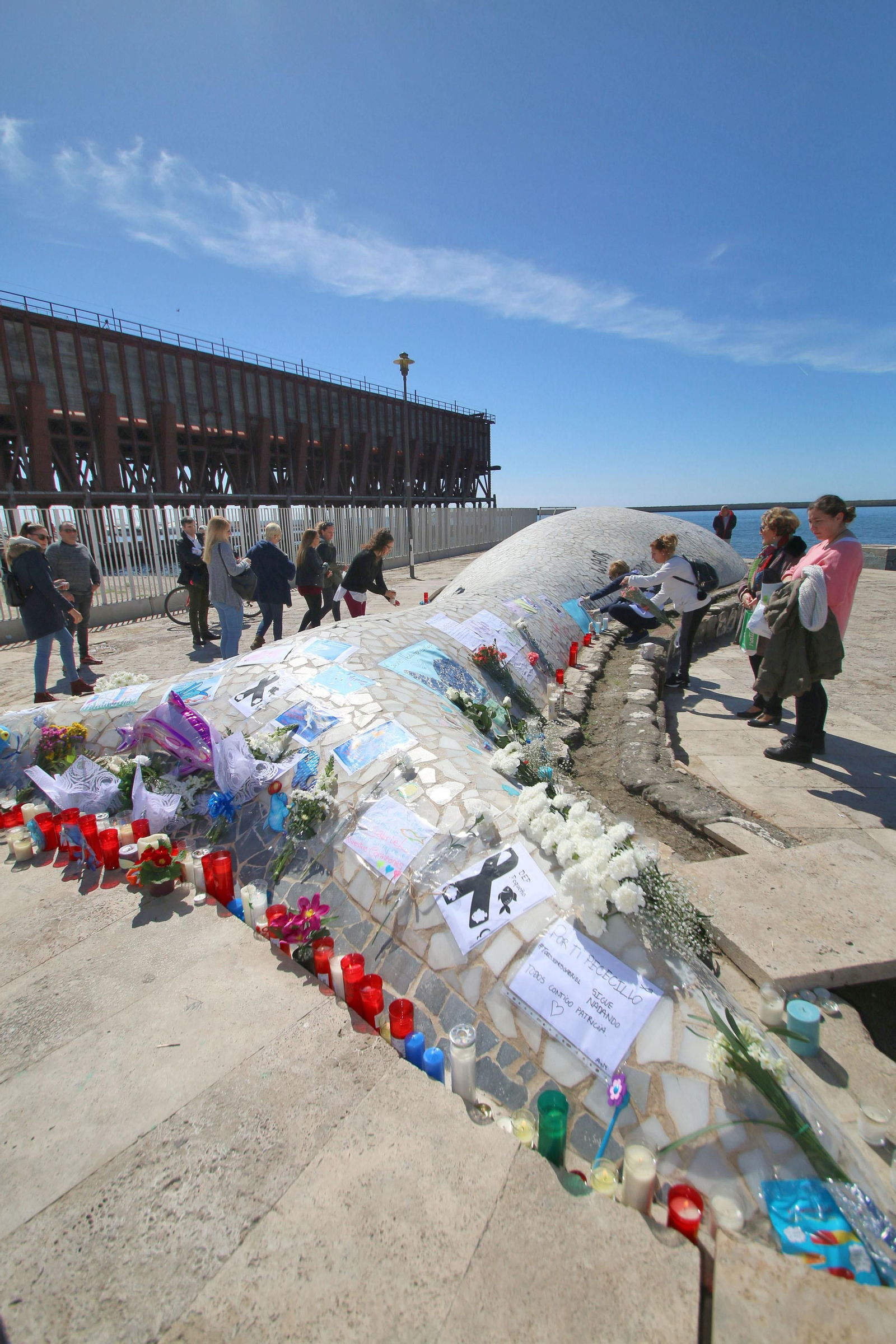 Las imágenes de la capilla ardiente por Gabriel