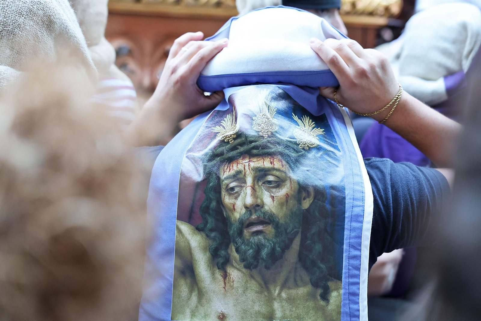 Martes Santo en Huelva: Imágenes de la Hermandad de La Lanzada