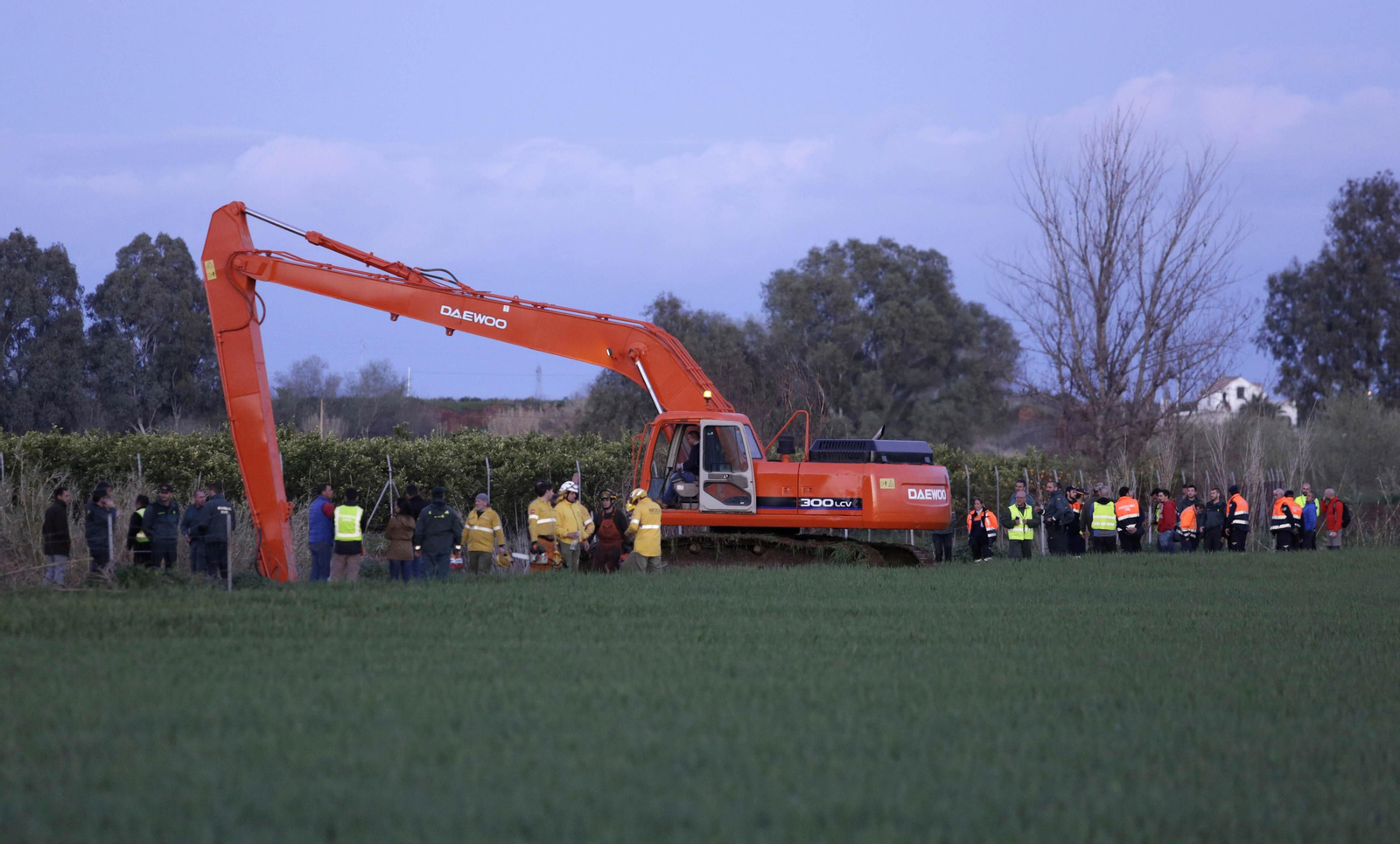 La búsqueda del guardia civil en Guillena