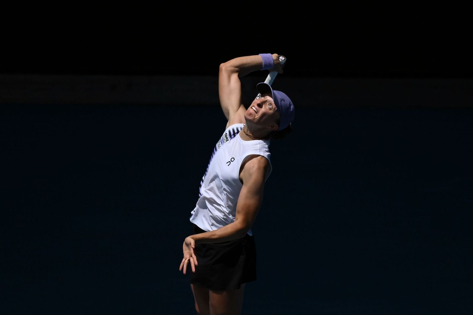 Las fotos de la retirada de Musetti ante Djokovic y del resto de cuartos de final