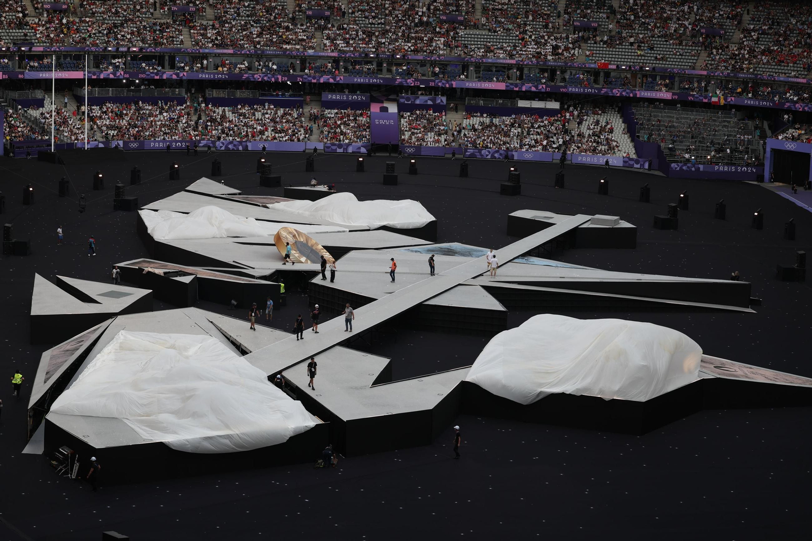 Las fotos de la ceremonia de clausura de los Juegos Olímpicos París 2024