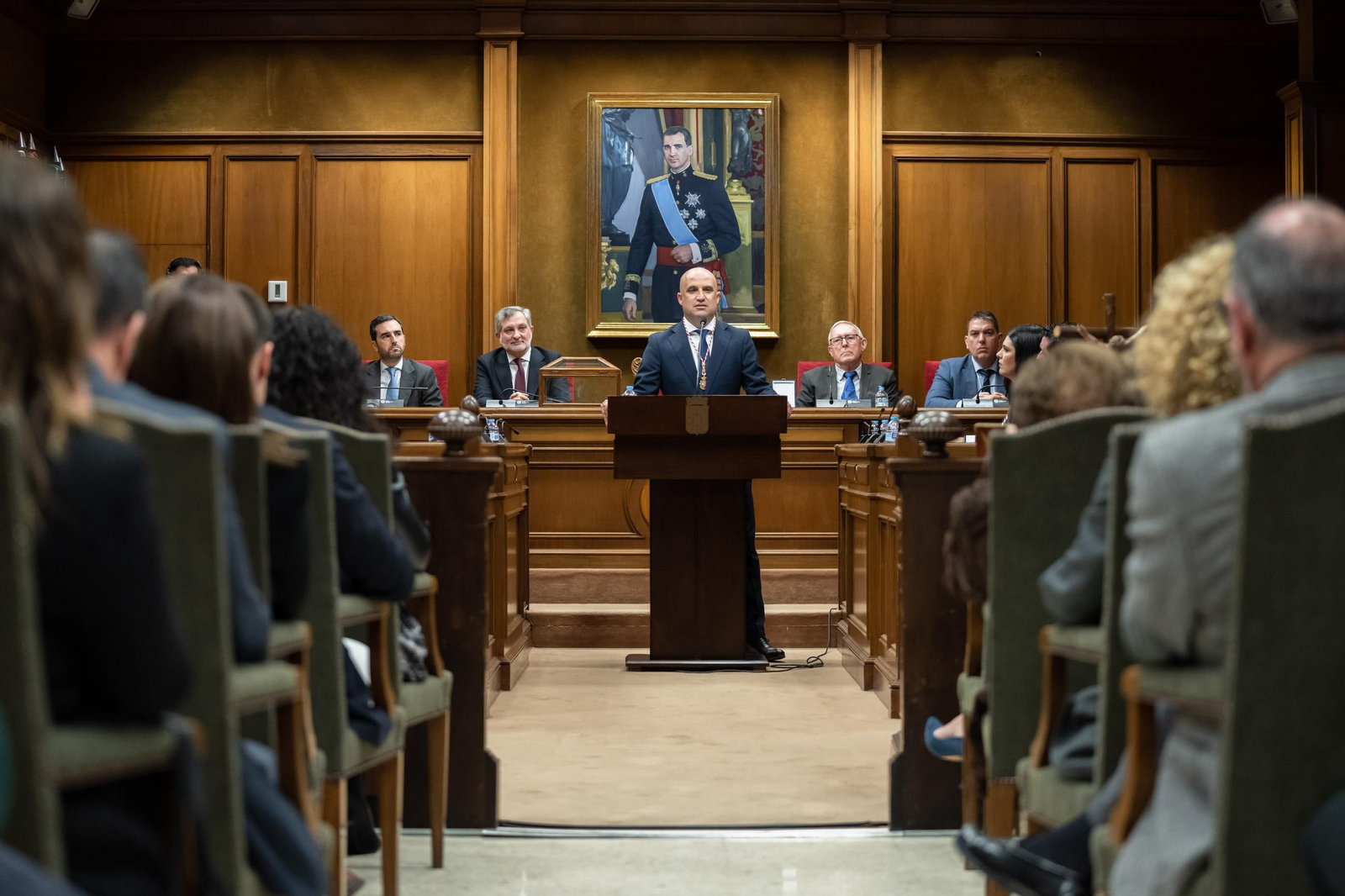 Así se ha vivido la investidura del nuevo presidente de la Diputación Provincial de Almería