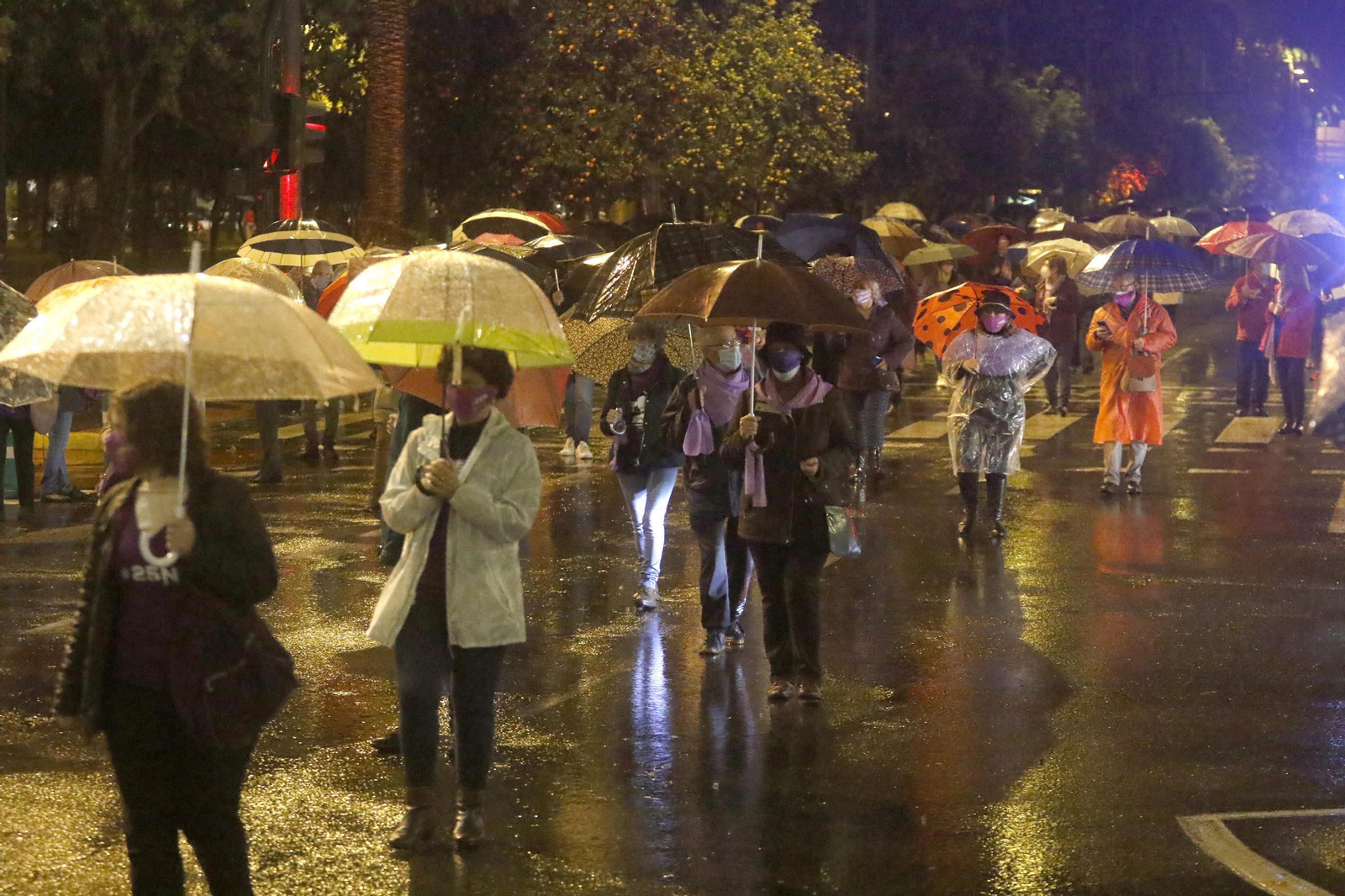 La manifestación del 25N, en fotografías