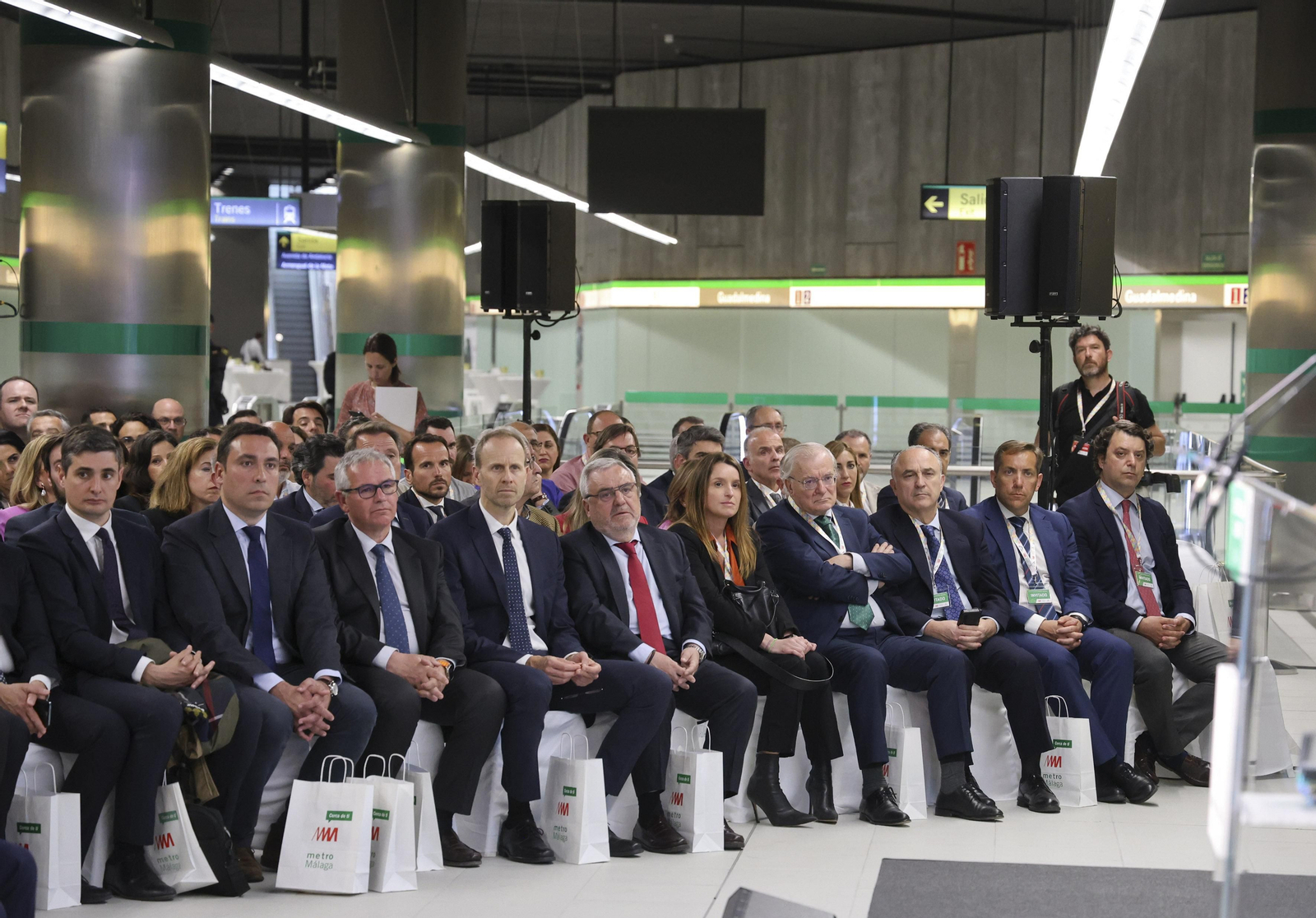 Las fotos de la inauguración del Metro al centro de Málaga