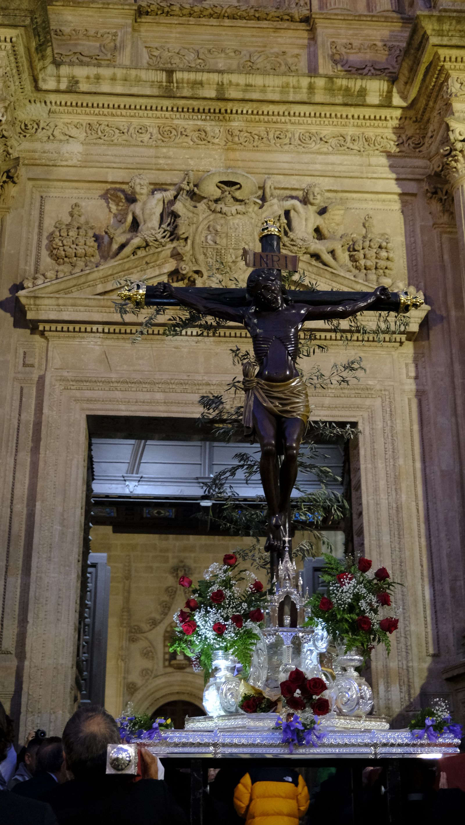 Vía Crucis del Cristo de la Escucha en la Semana Santa de Almería 2025