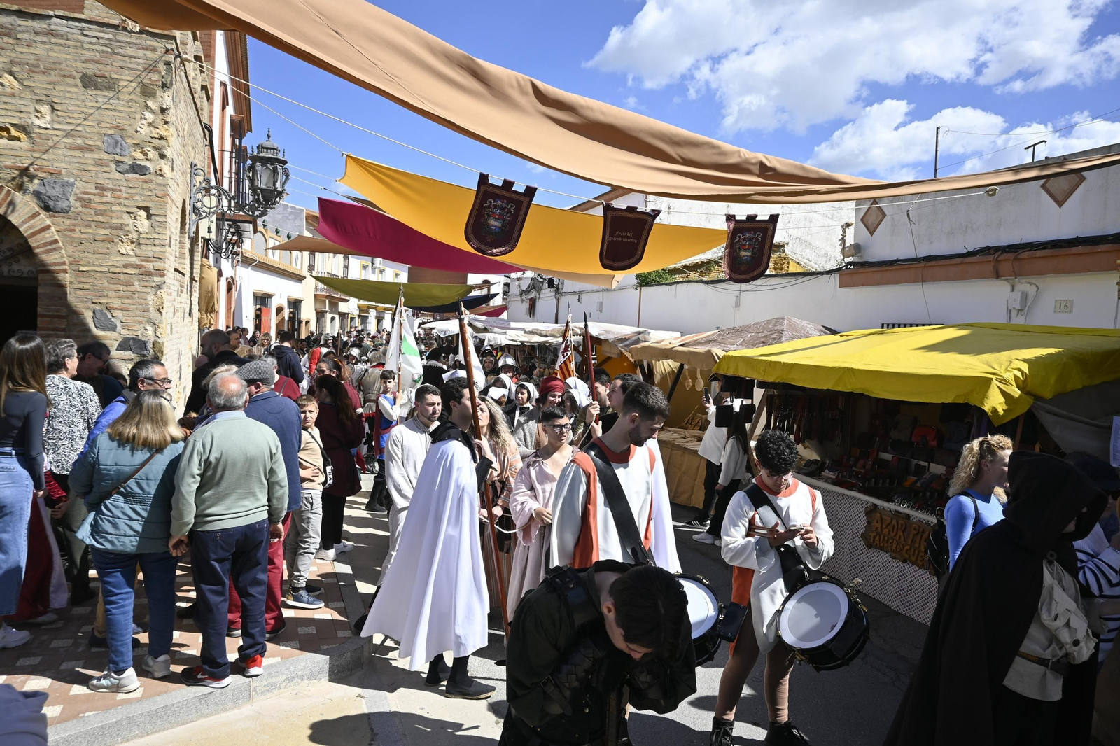 Las mejores imágenes de la Feria Medieval del Descubrimiento en Palos de la Frontera 2025