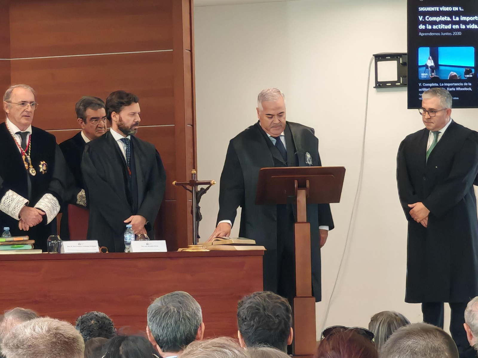 Actos del Colegio de Abogados por Santa Teresa.