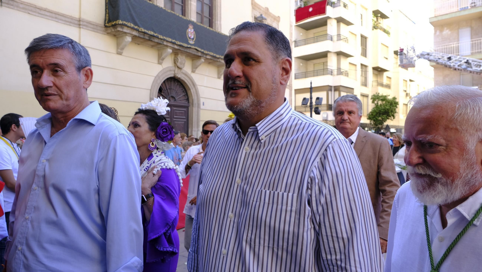La ofrenda floral a la Virgen del Mar en la Feria de Almería 2025, en imágenes