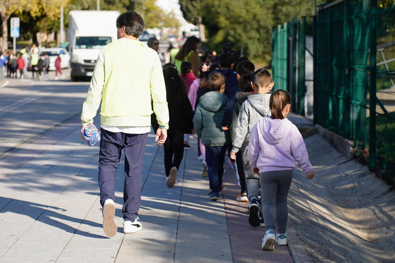 Las fotos del simulacro de maremoto en el colegio Virgen del Mar en Algeciras