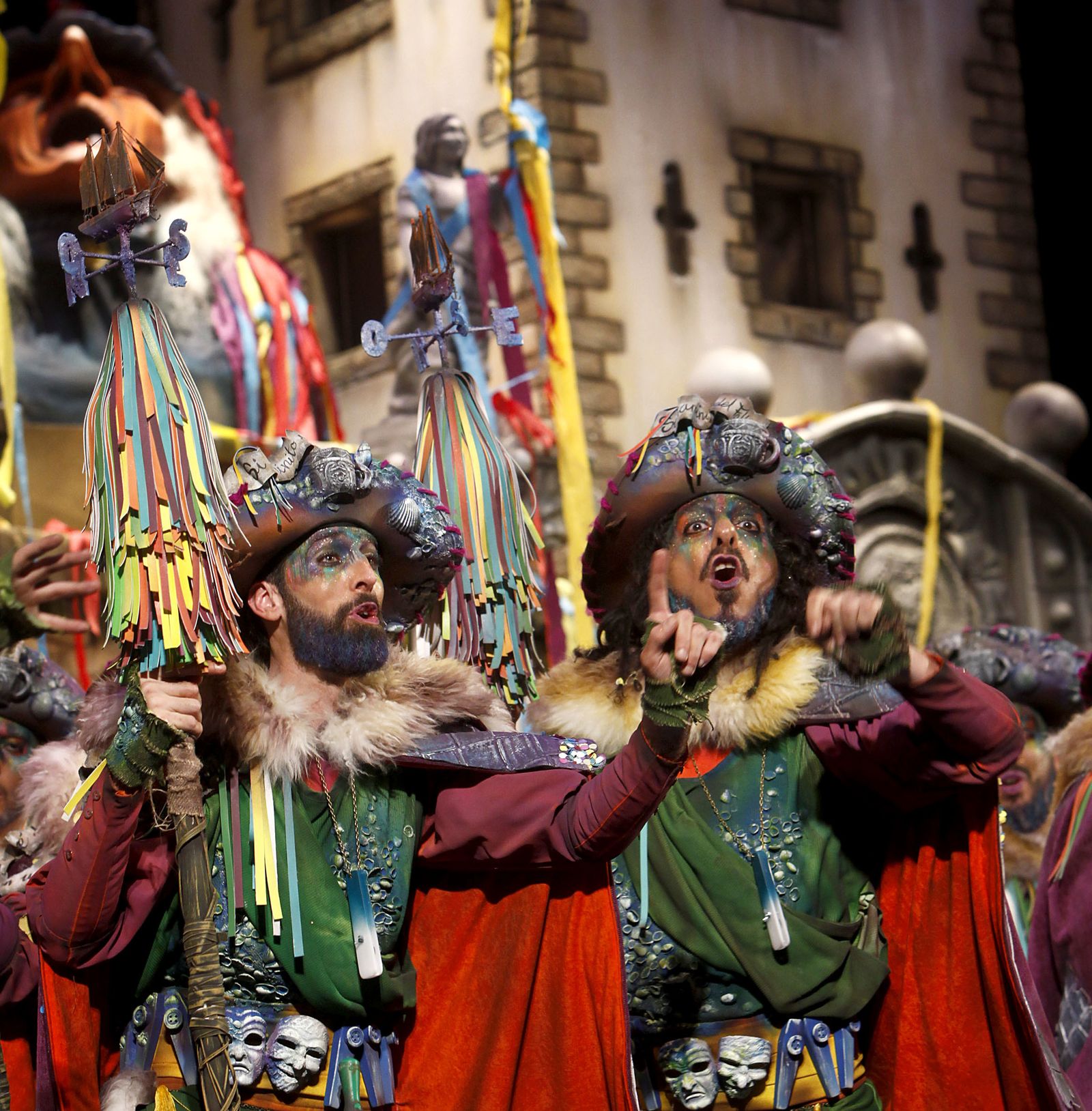 Las imágenes de la séptima función clasificatoria