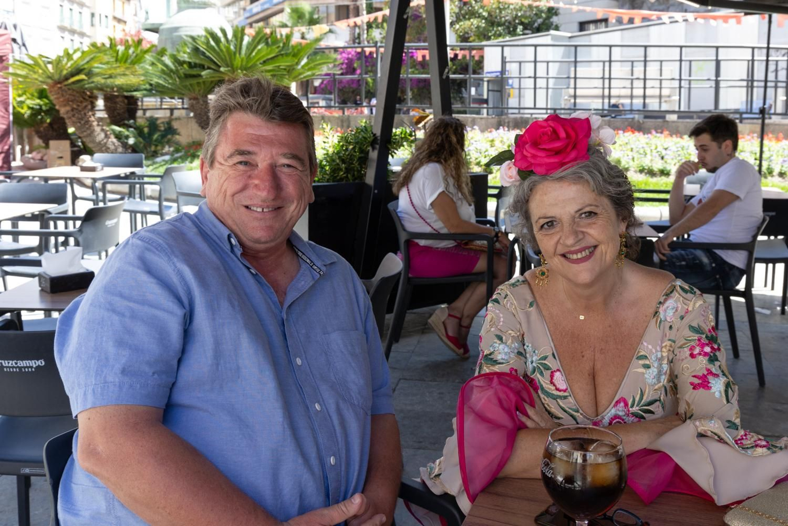 Así ha procesionado la Virgen de la Capilla por Jaén en su día grande.