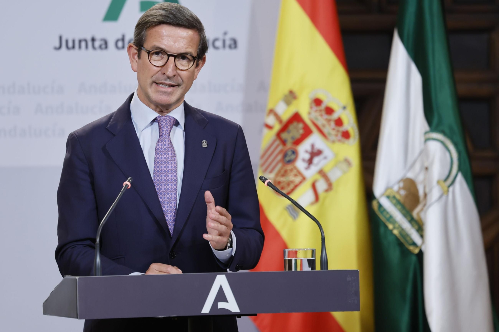 El consejero de Industria, Energía y Minas, Jorge Paradela, en una rueda de prensa este miércoles El consejero de Industria, Energía y Minas, Jorge Paradela, en una rueda de prensa este miércoles