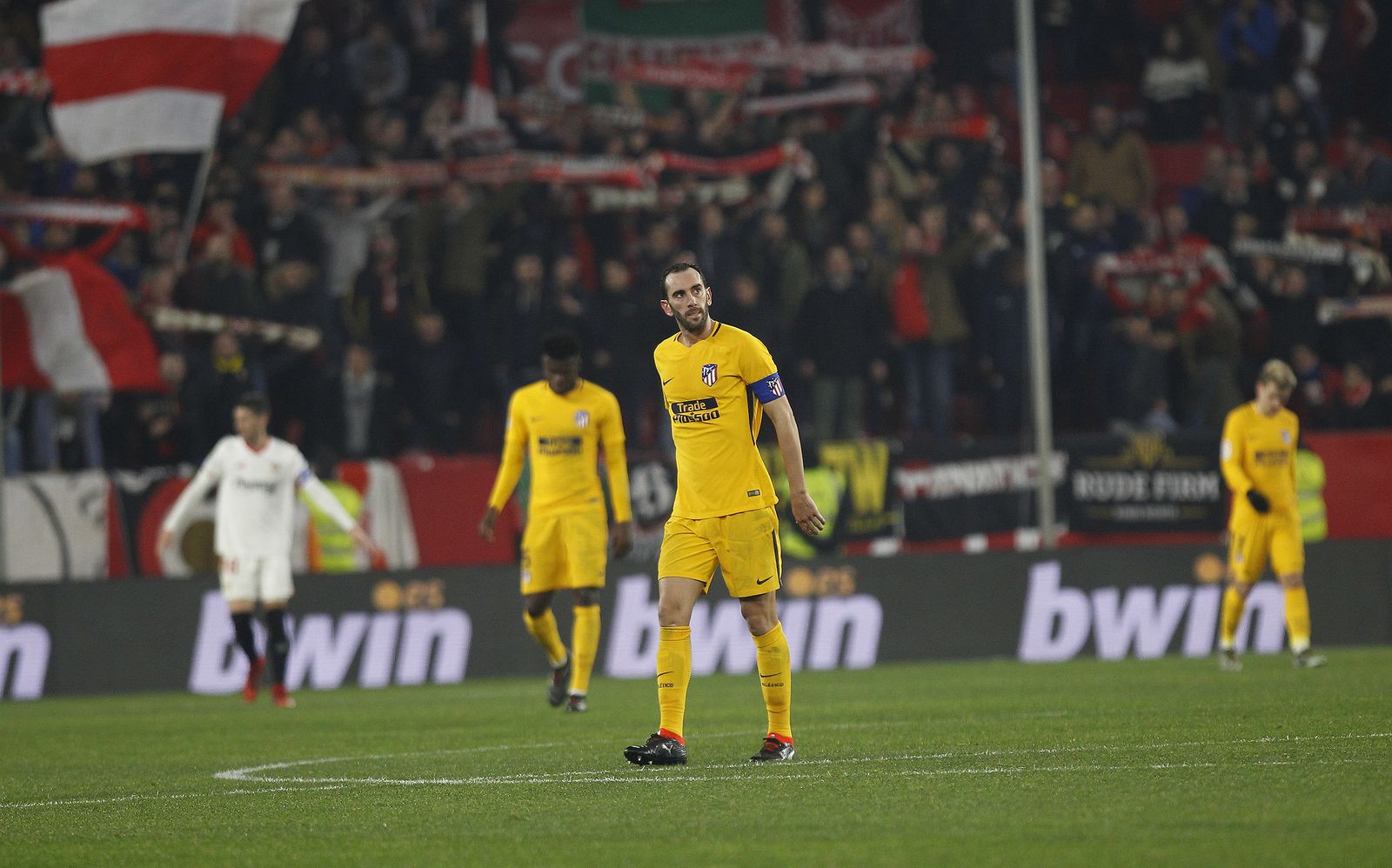 El Sevilla FC-Atlético de Madrid de Copa, en imágenes
