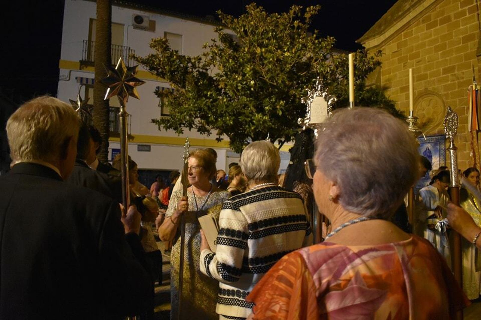 La procesión de la Virgen de la Estrella en Villa del Río, en imágenes