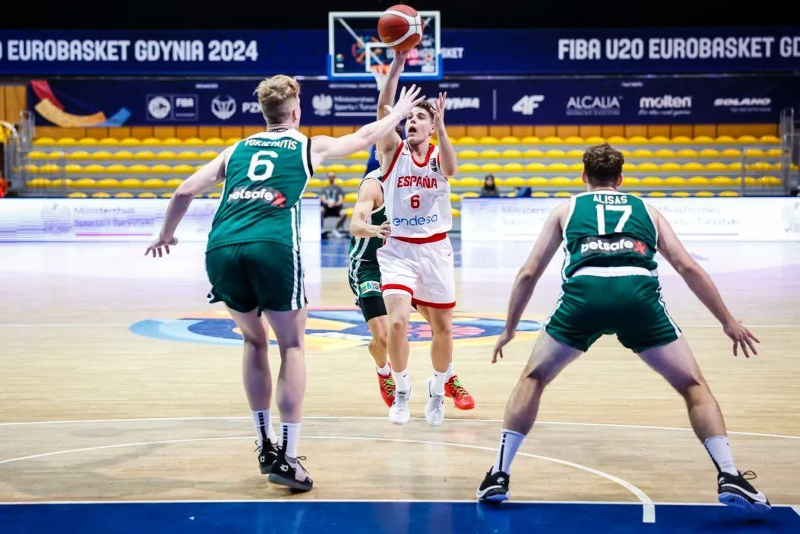 Eurobasket sub 20: Otra derrota de España con poco peso de los malagueños