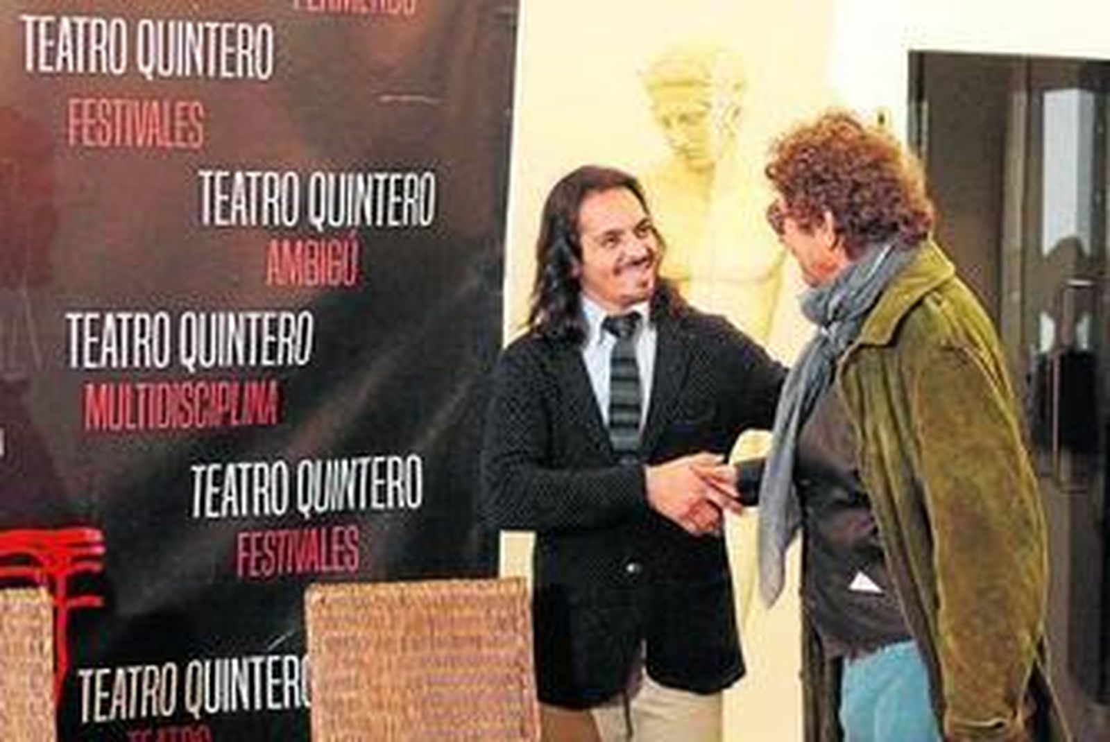 El artista agradeció a Jesús Quintero su trabajo por este espacio.