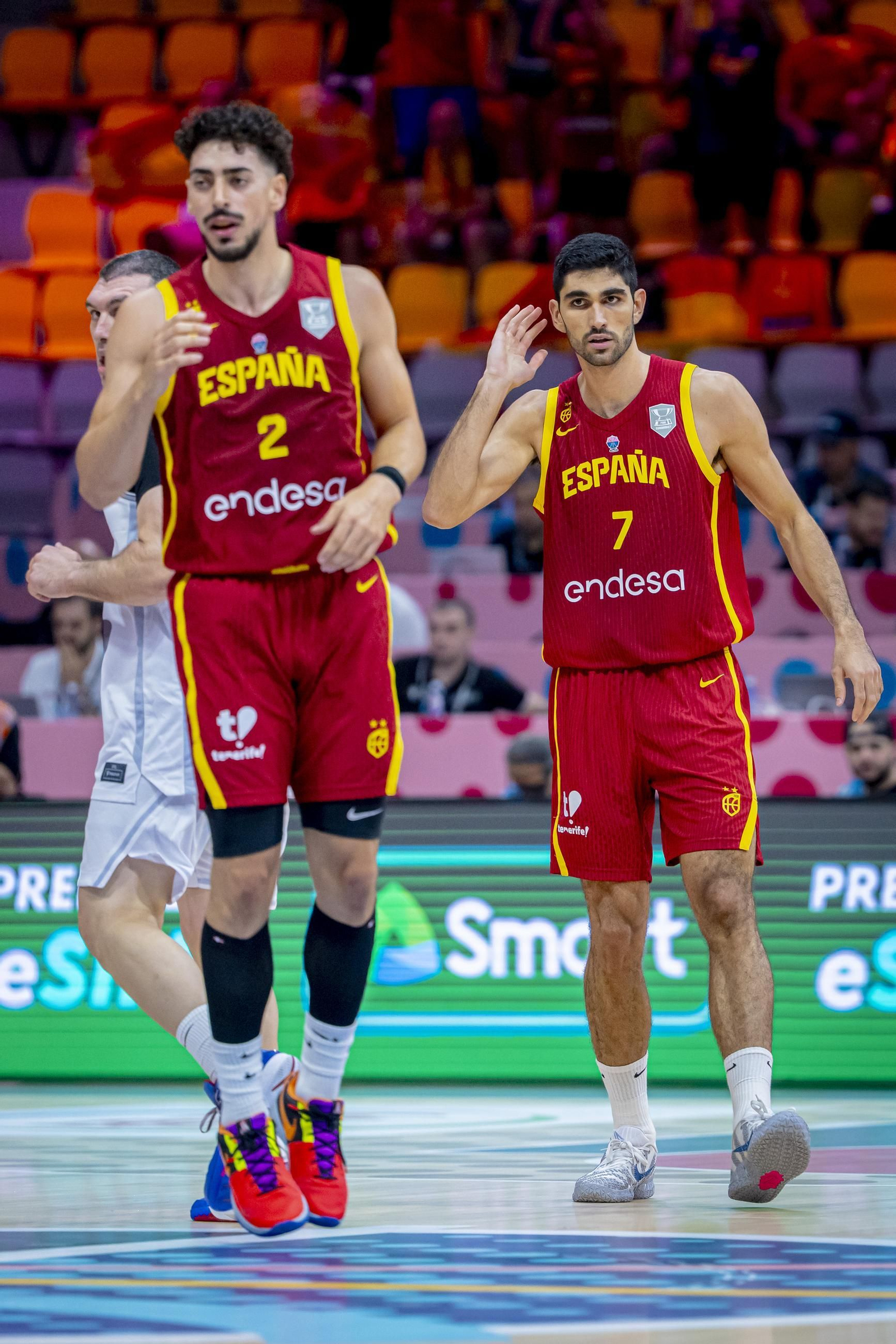 Las fotos del Georgia - España de baloncesto