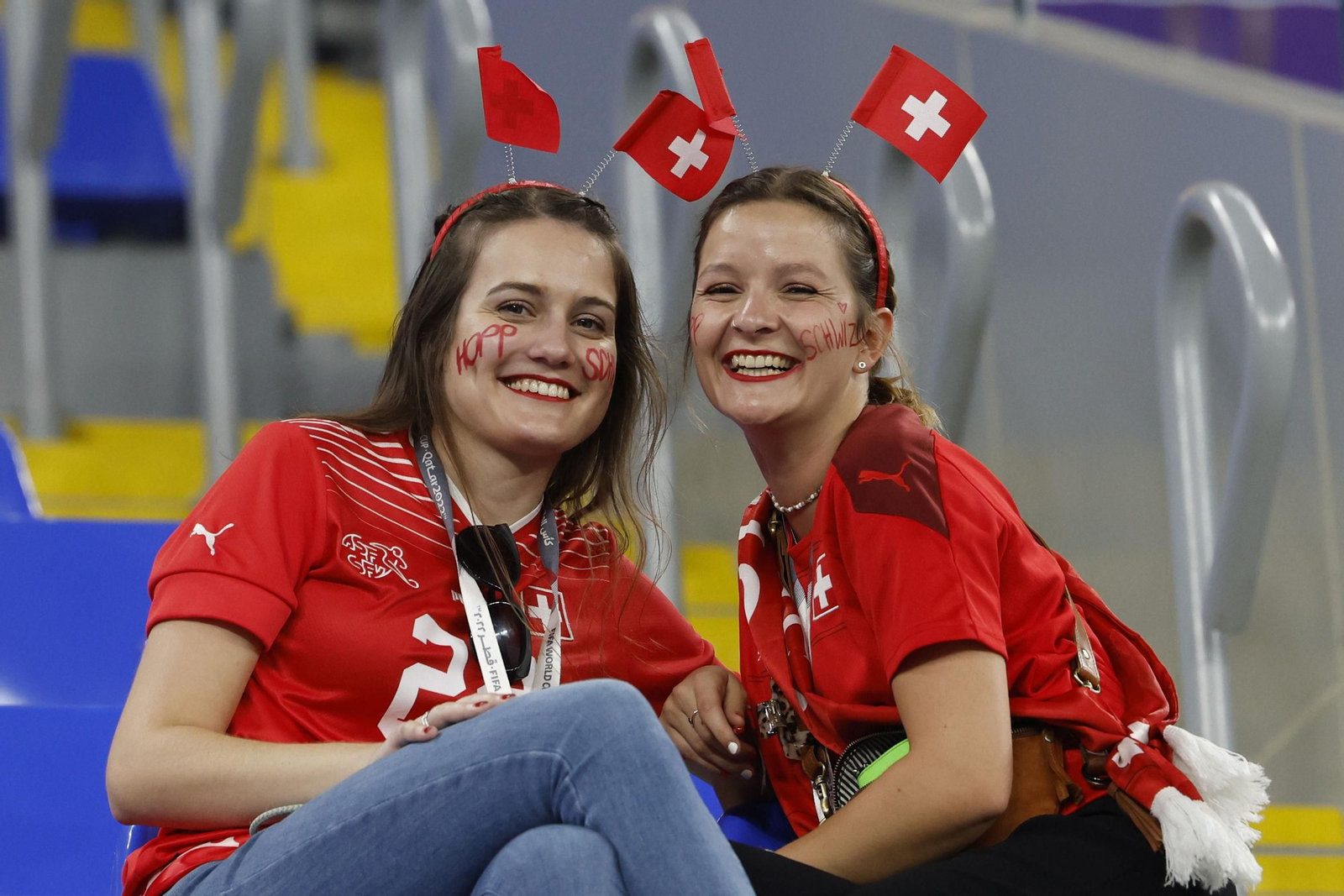 Las imágenes del Brasil - Suiza del Mundial de Qatar