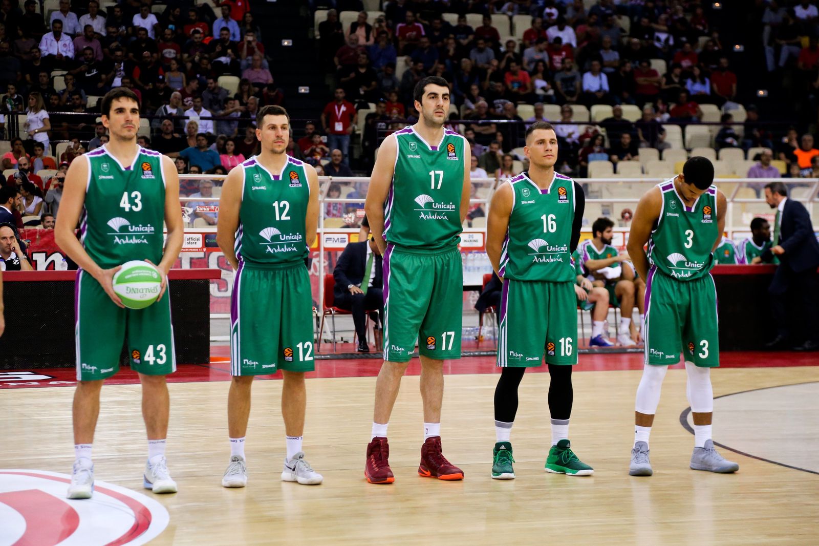 Las imágenes del Olympiacos-Unicaja