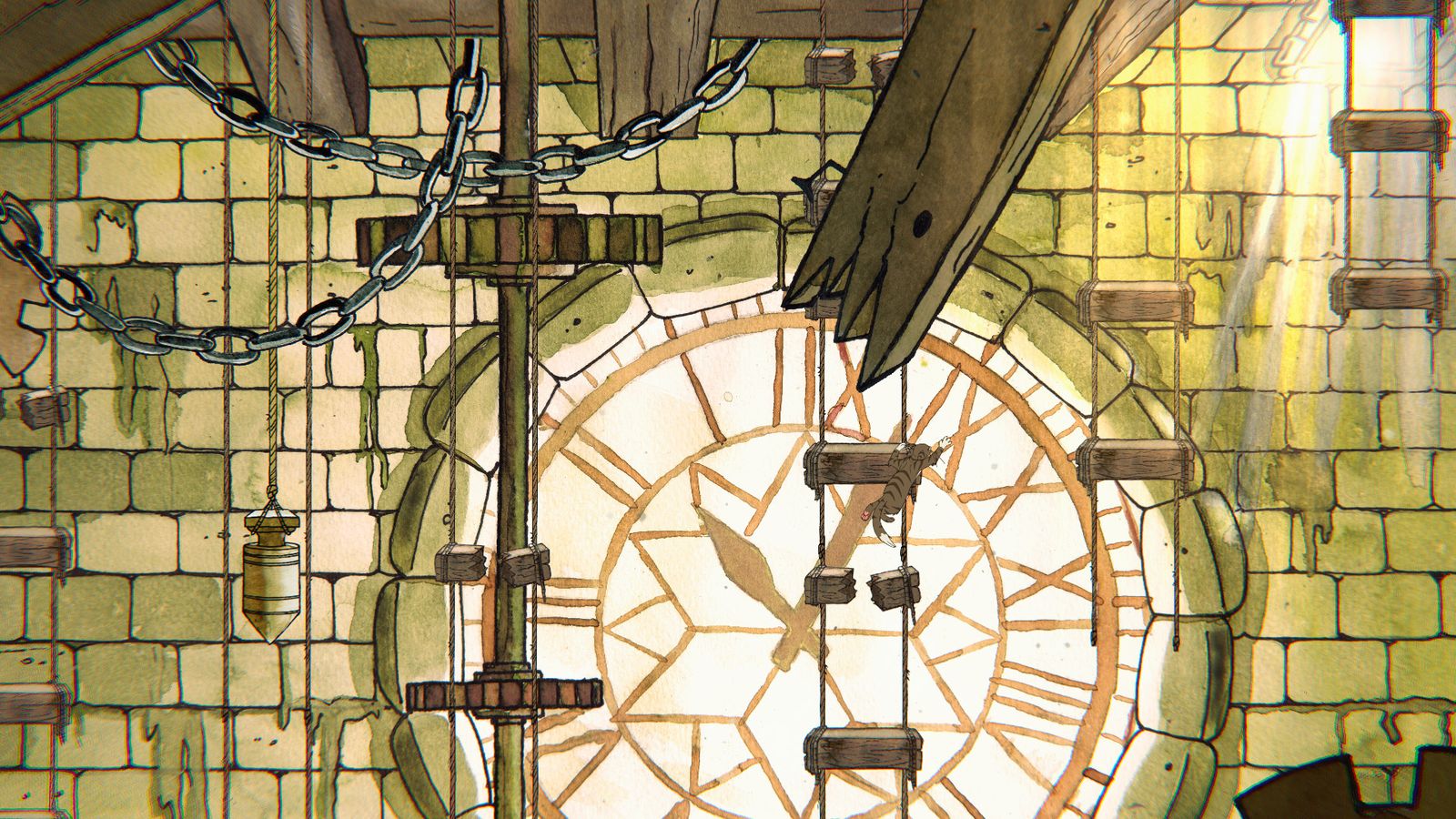 El juego utiliza mecánicas clásicas de plataformas para atravesar algunos escenarios