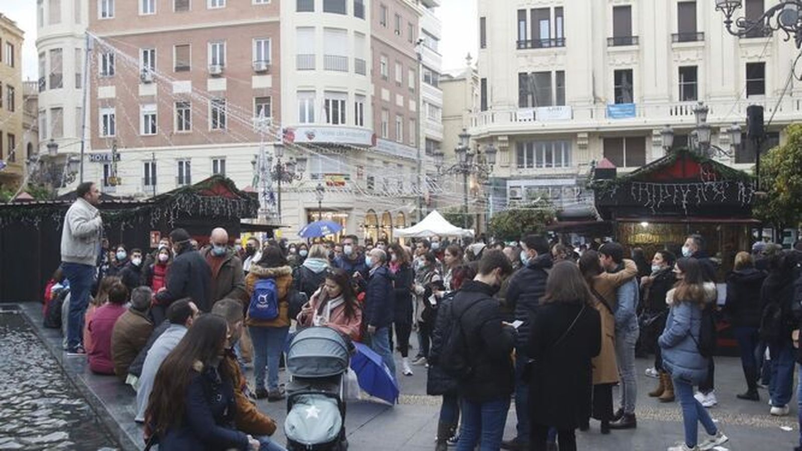Ambiente en Las Tendillas.