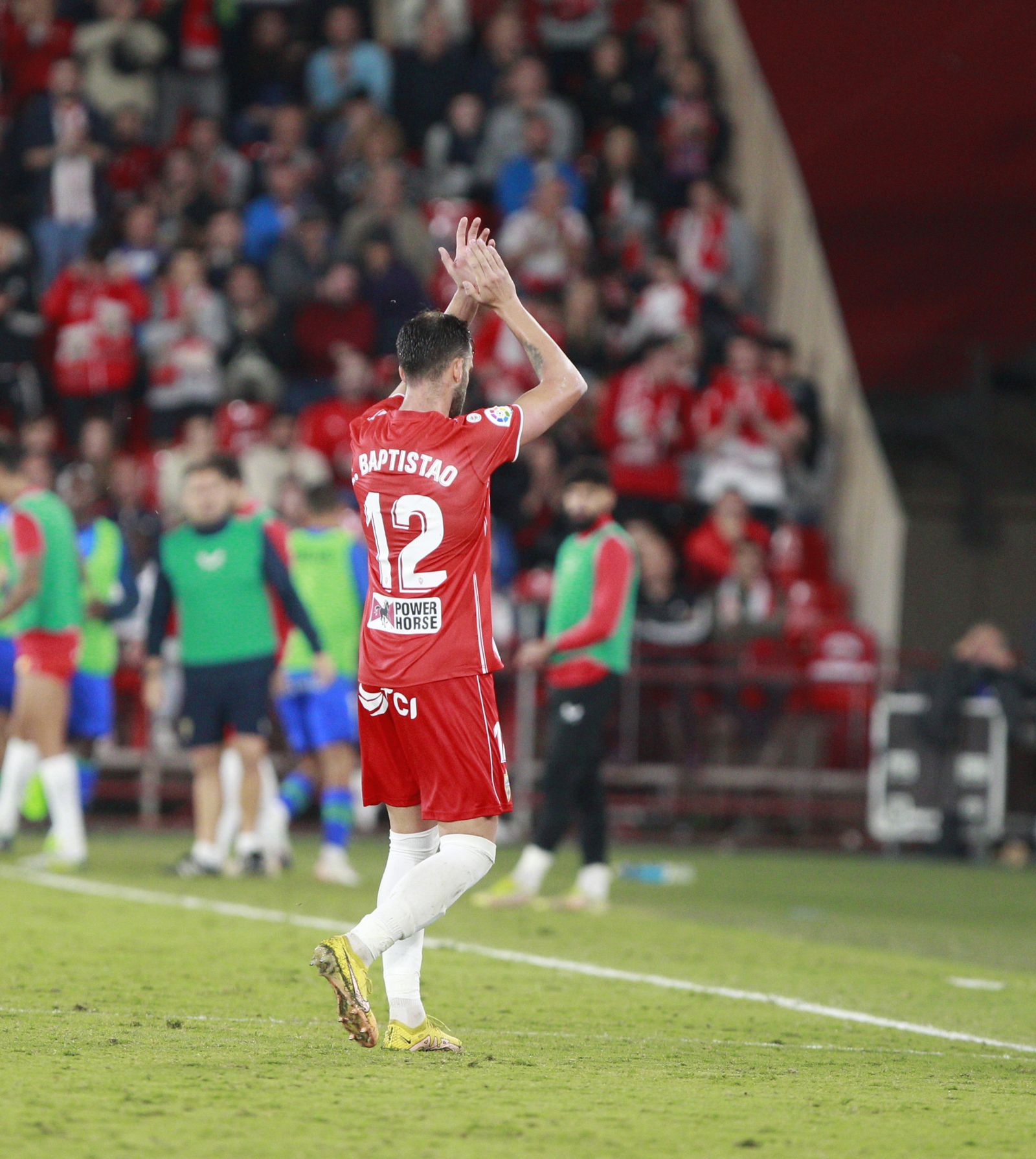 Imágenes del partido de fútbol U.D. Almería-Getafe C.F.