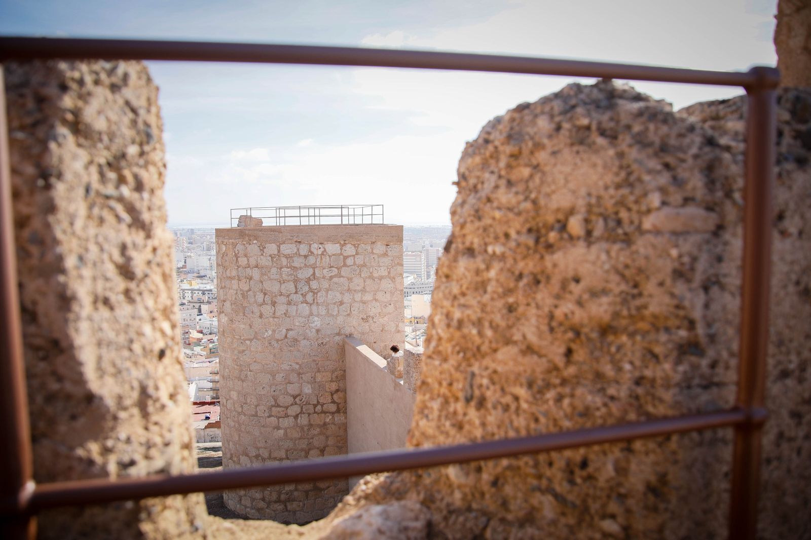 Las imágenes de la restauración de la Muralla de San Cristóbal