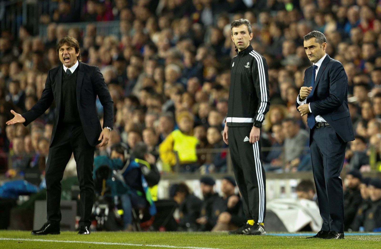 Las imágenes del Barcelona-Chelsea