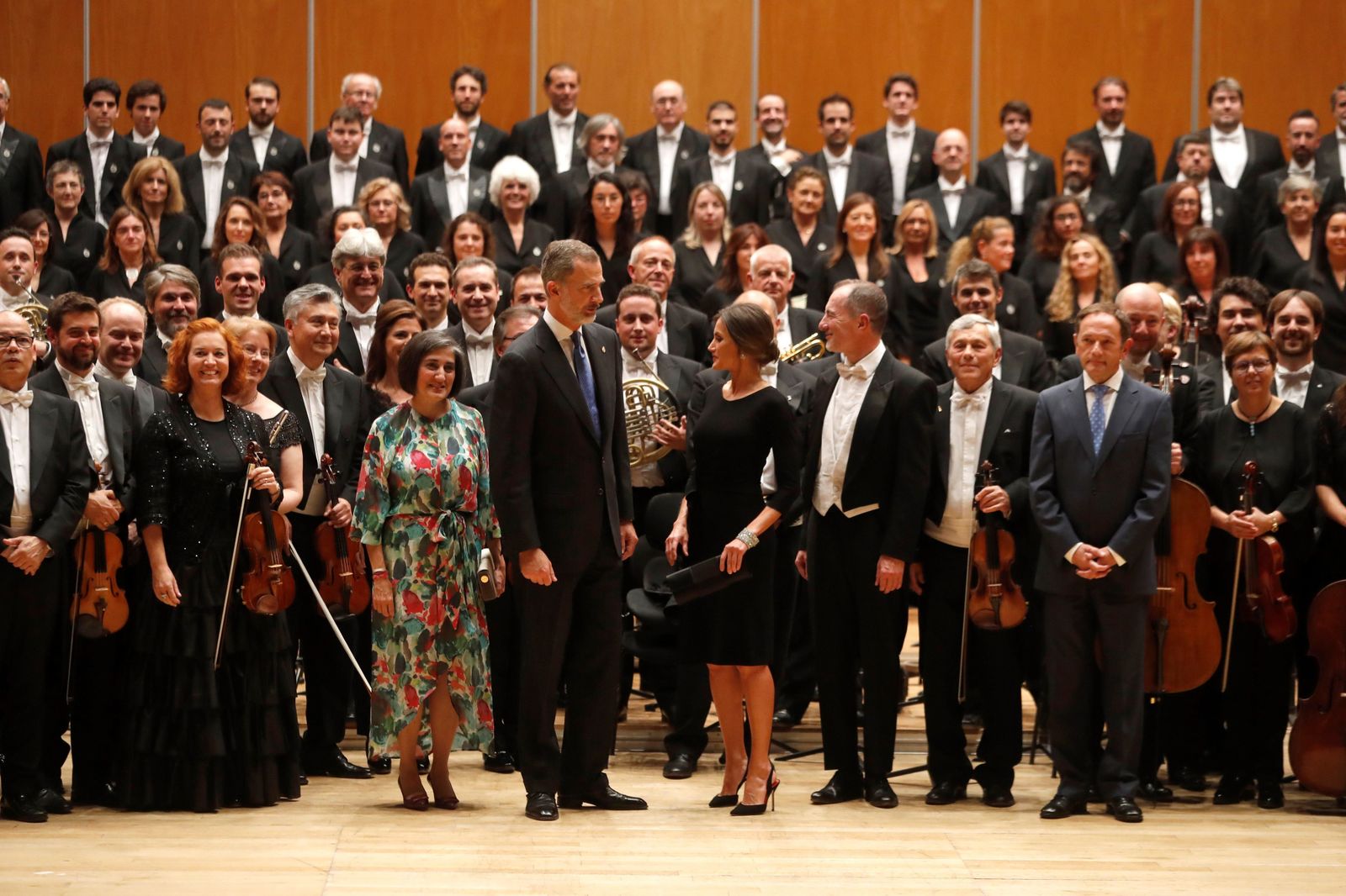 La recepción previa a la entrega de los Princesa de Asturias