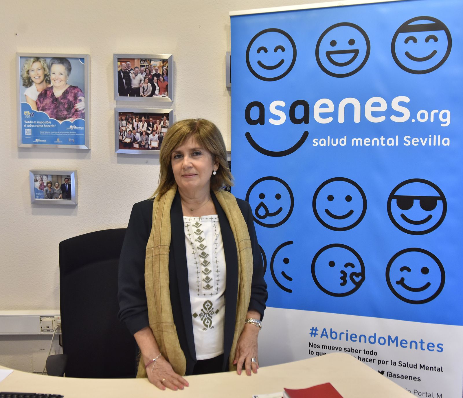 Rocío Lozano, presidenta de Asaenes.