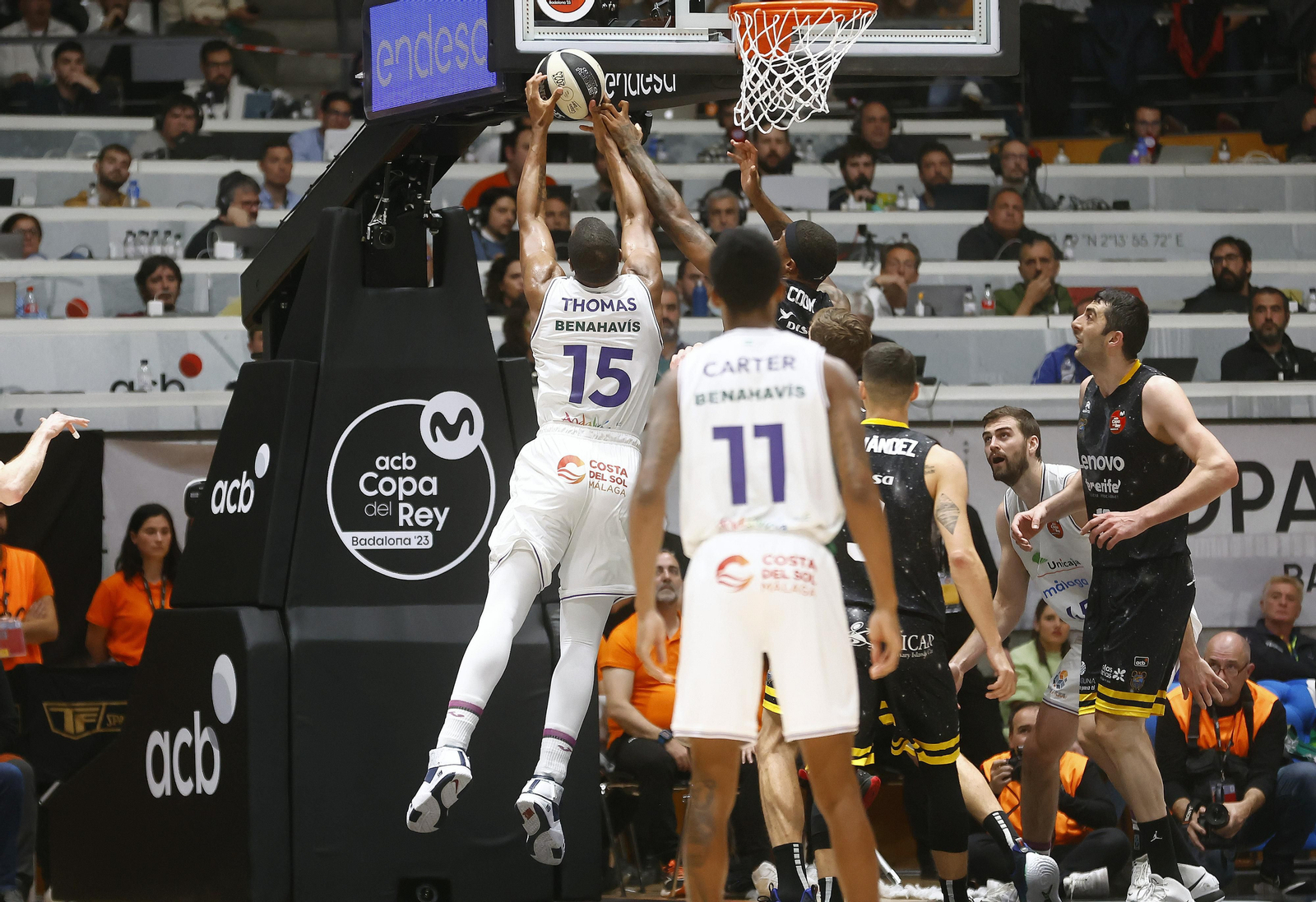 El Lenovo Tenerife-Unicaja, en fotos
