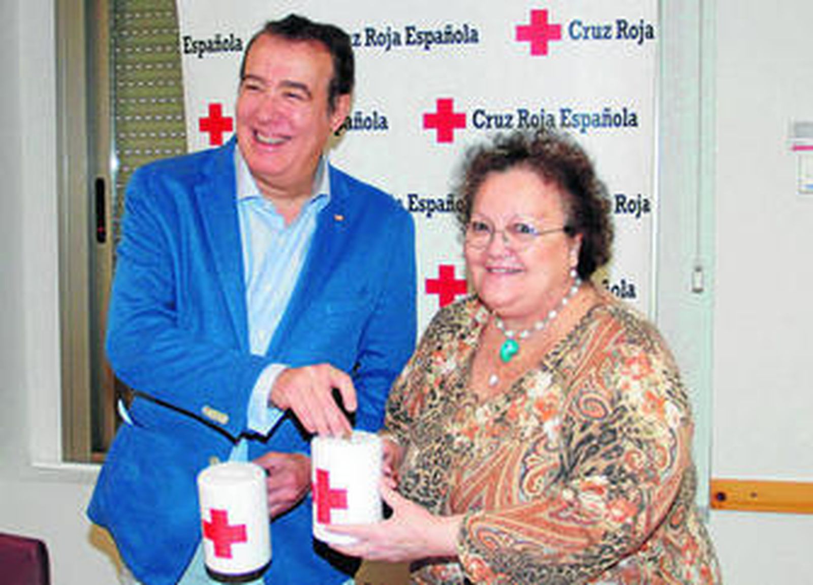 José Carlos Sánchez Berenguel y Amalia Gómez, ayer en la presentación de la jornada.