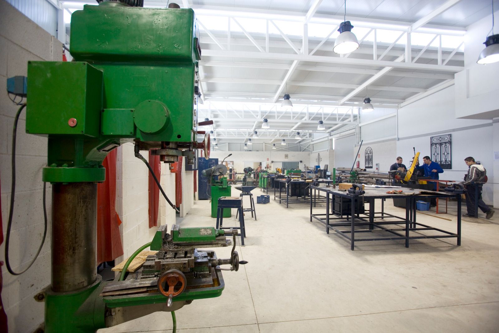 Nuevo equipamiento de un instituto.