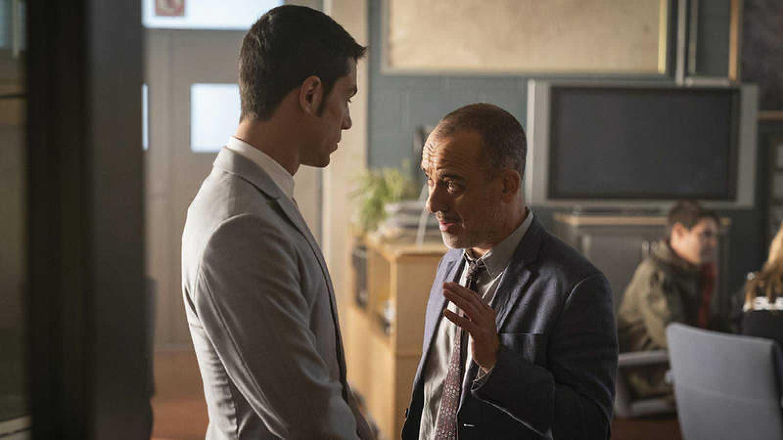 Alejo Sauras y Javier Gutiérrez en 'Estoy vivo'