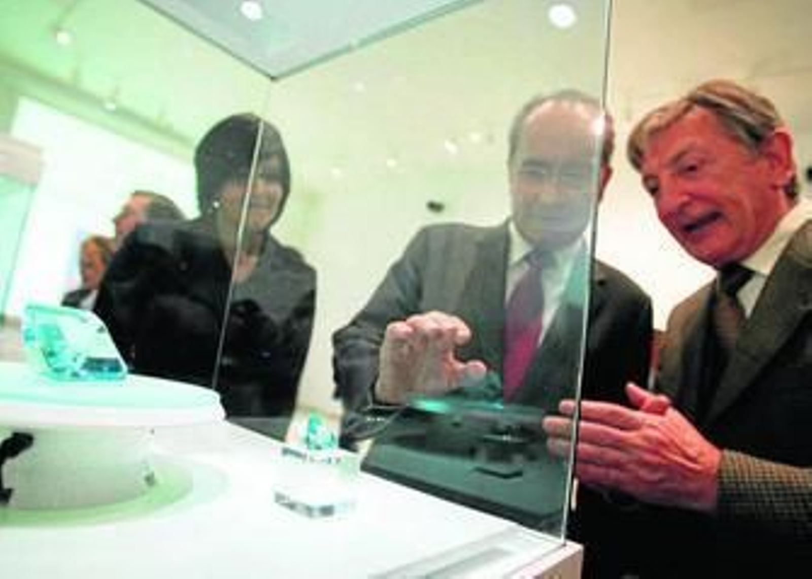 Francisco de la Torre y Fulgencio Alcaraz, quien fuera responsable de Art Natura, en una imagen de archivo.