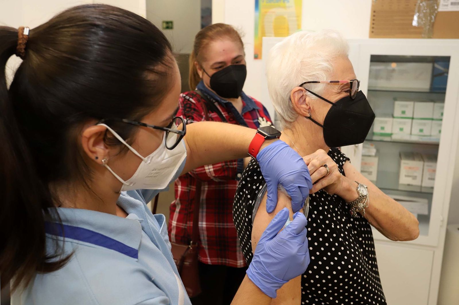 Arranca la vacunación contra la gripe en el centro de salud de El Torrejón.
