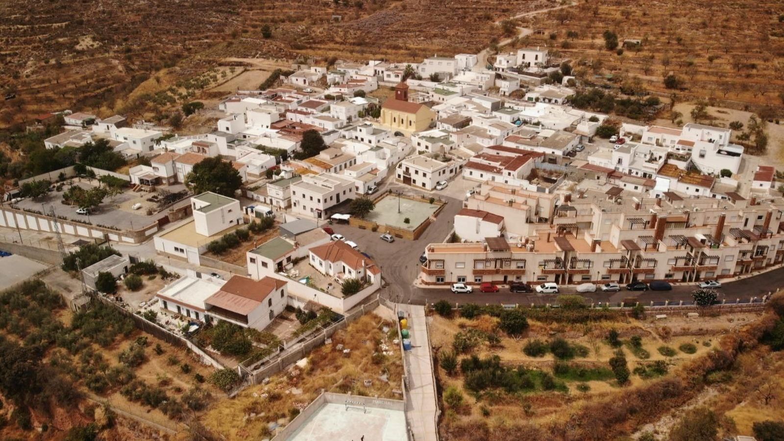 Vista aérea del Marchal de Enix.