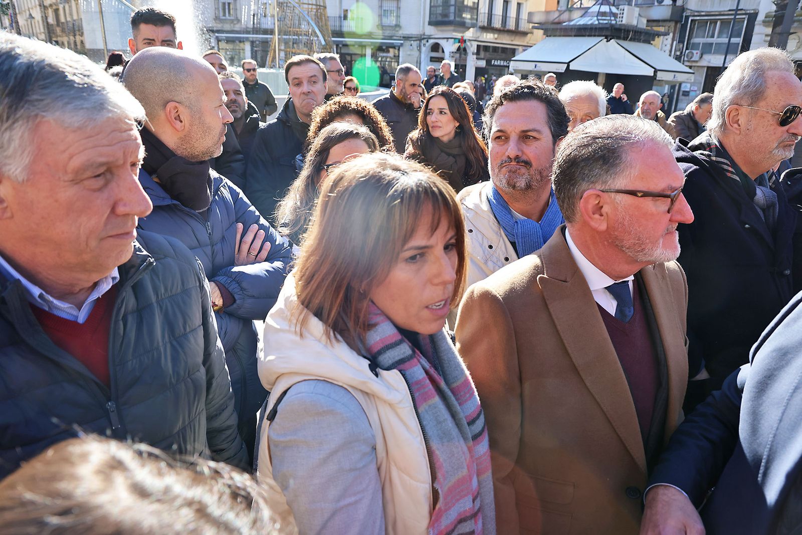 Las fotografías del minuto de silencio por el trágico accidente de tren