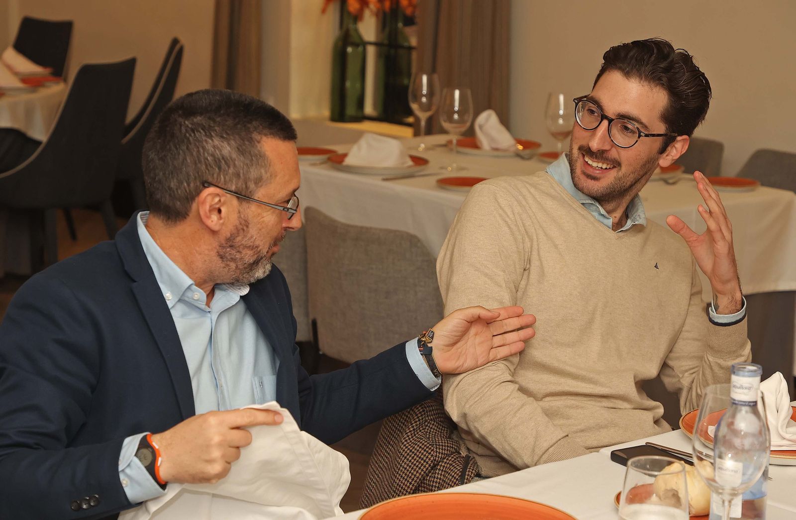 Imágenes de la tertulia de Cuaresma organizada por Europa Sur en La Línea