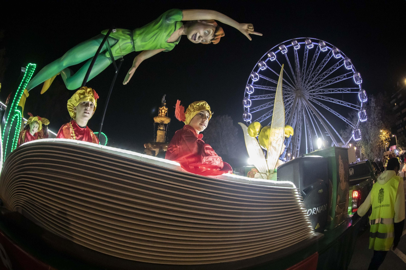 La cabalgata de los Reyes Magos de Granada, en imágenes