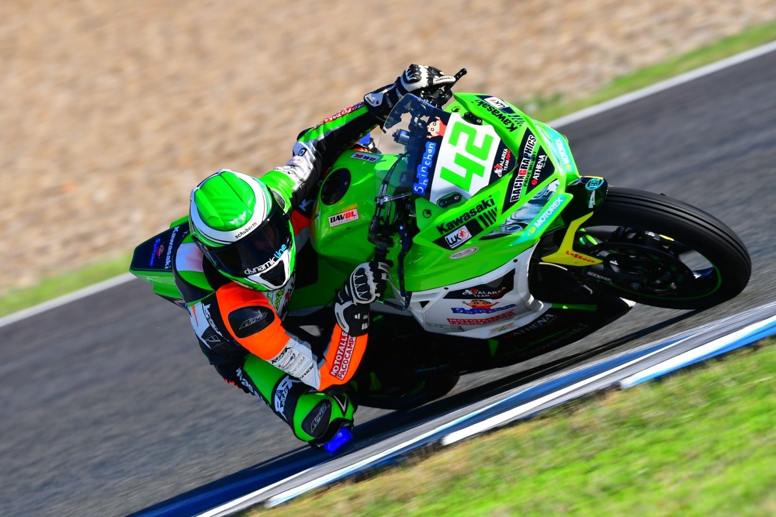 Una caída deja al palmerino Raúl Pérez sin opciones de pelear por el título en la última cita en Jerez