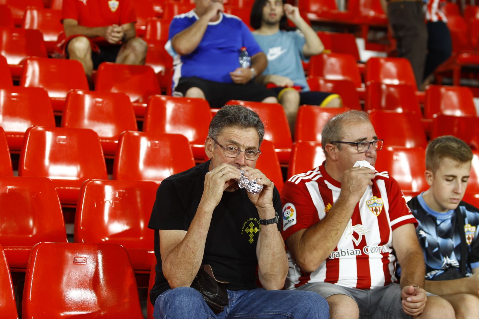 Imágenes del partido U.D. Almería-C.A. Osasuna