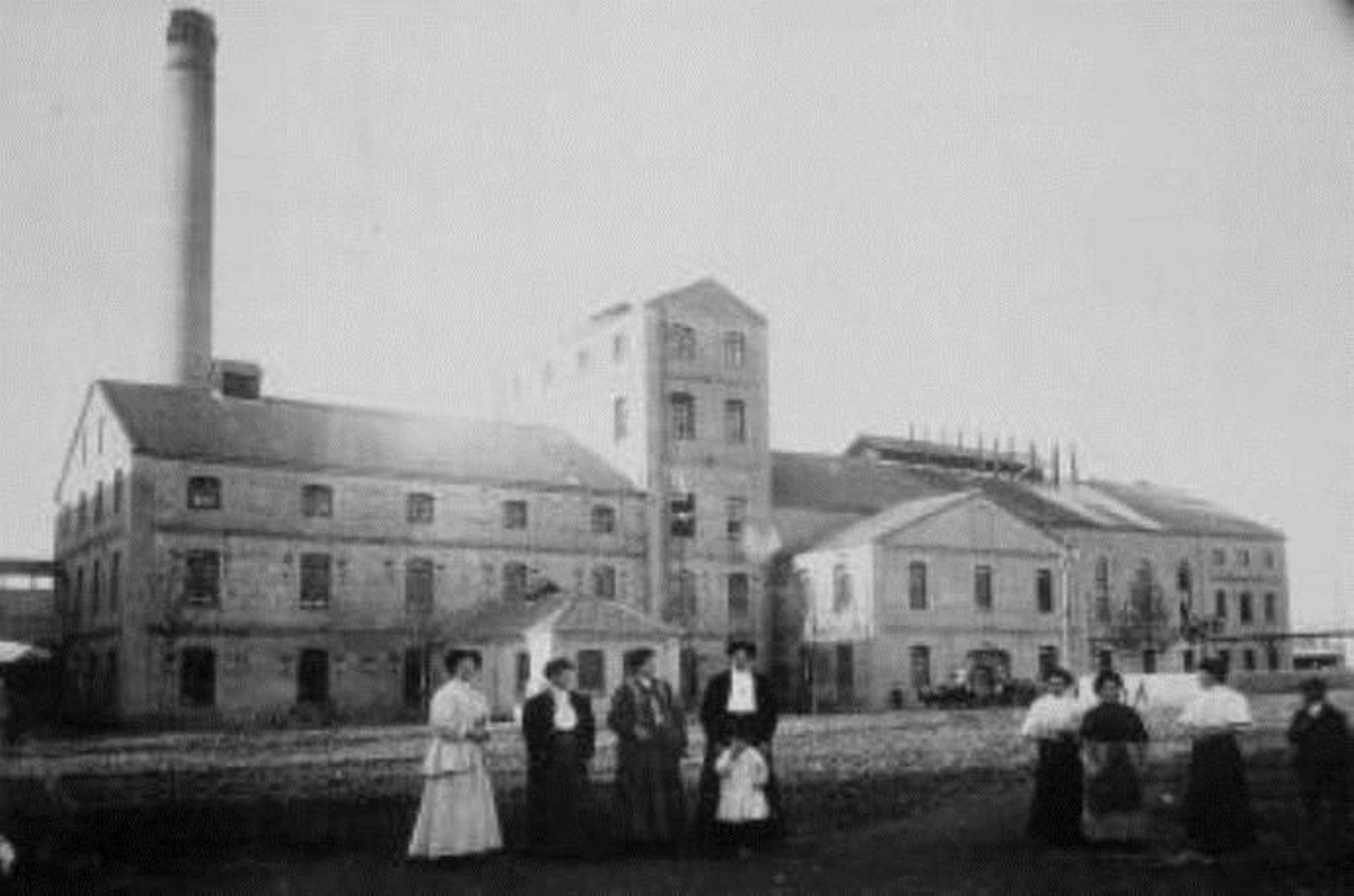 La fábrica Azucarera de San Isidro en la segunda década del siglo XX.